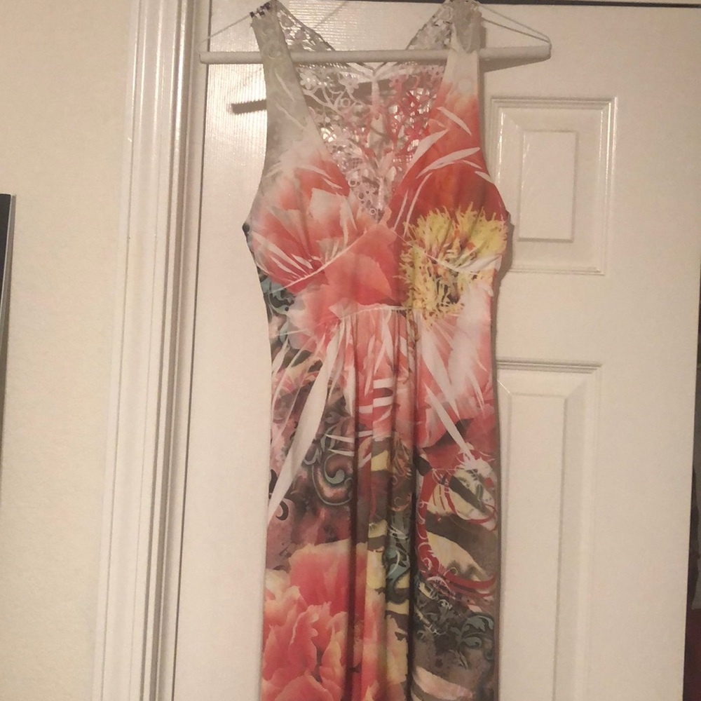 Cute multi-color summer dress